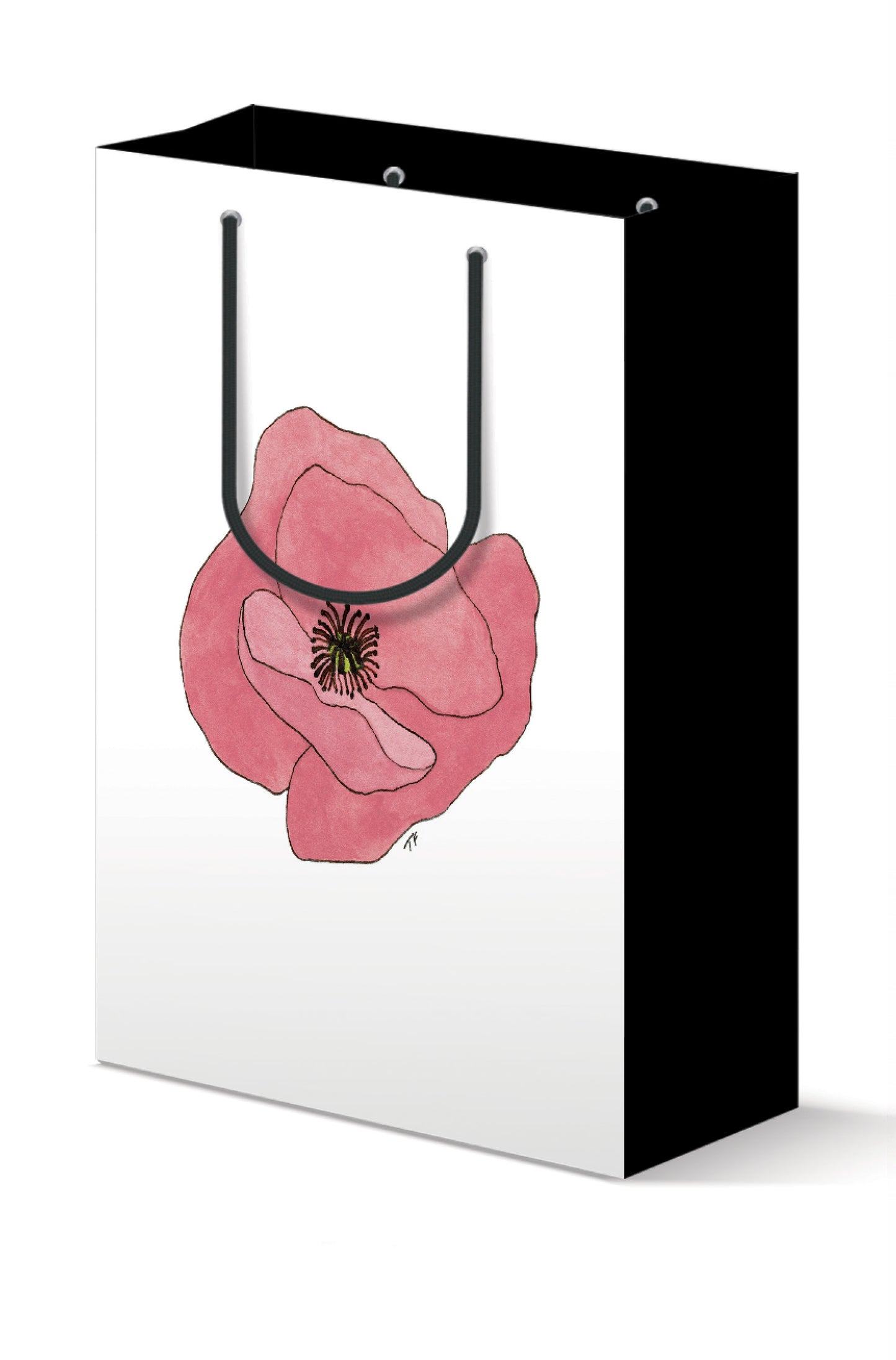 BGBT - 008 Gift Bag Poppy