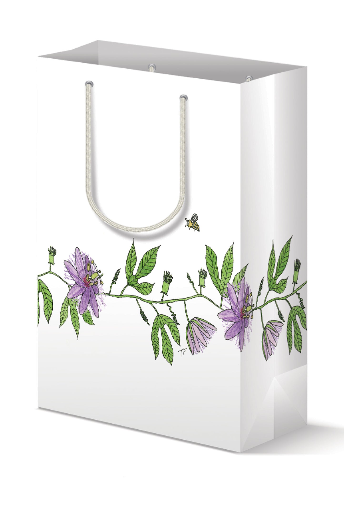 BGBT 018 Gift Bag Passiflora Incarnata and Bee