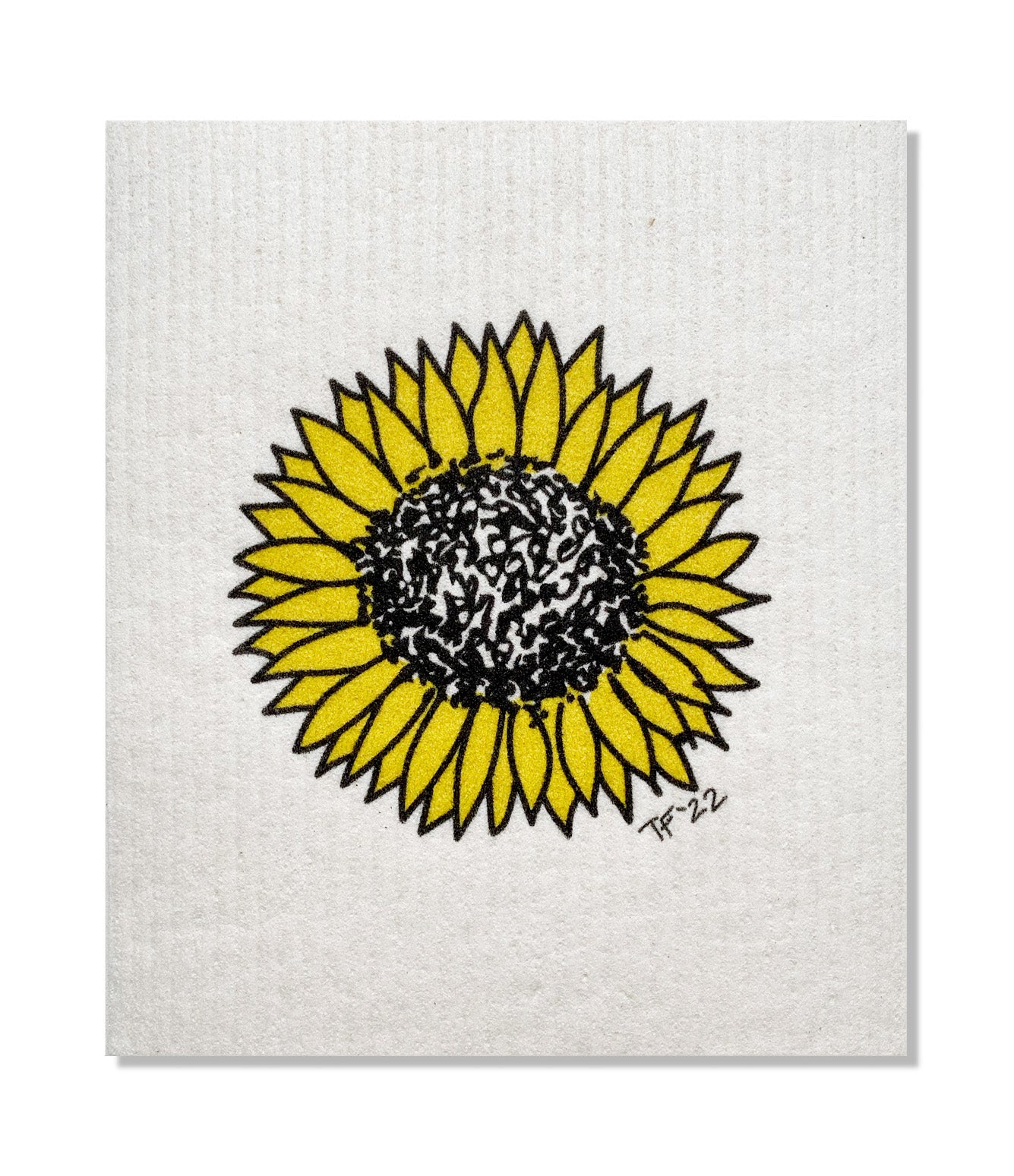 DCBT 012 - Swedish Dish Cloth Sunflower