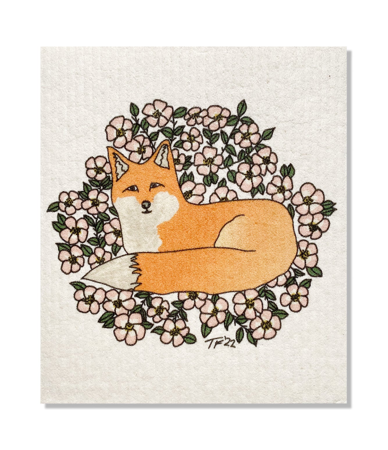 DCEV 011 - Swedish Dish Cloth Sweet Briar Vixen