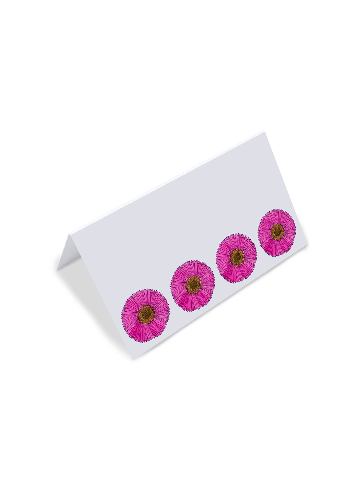 PCBT 023 Tented Place Card Fuchsia Gerbera Daisy - Set Of 12 (Copy)