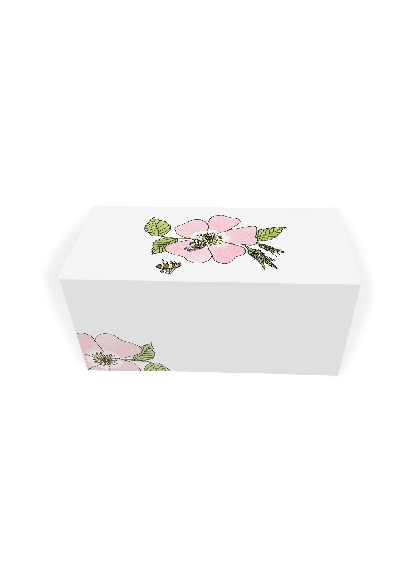 PCSB 002 Sweet Briar Rose Tented Place Card - Set Of 12