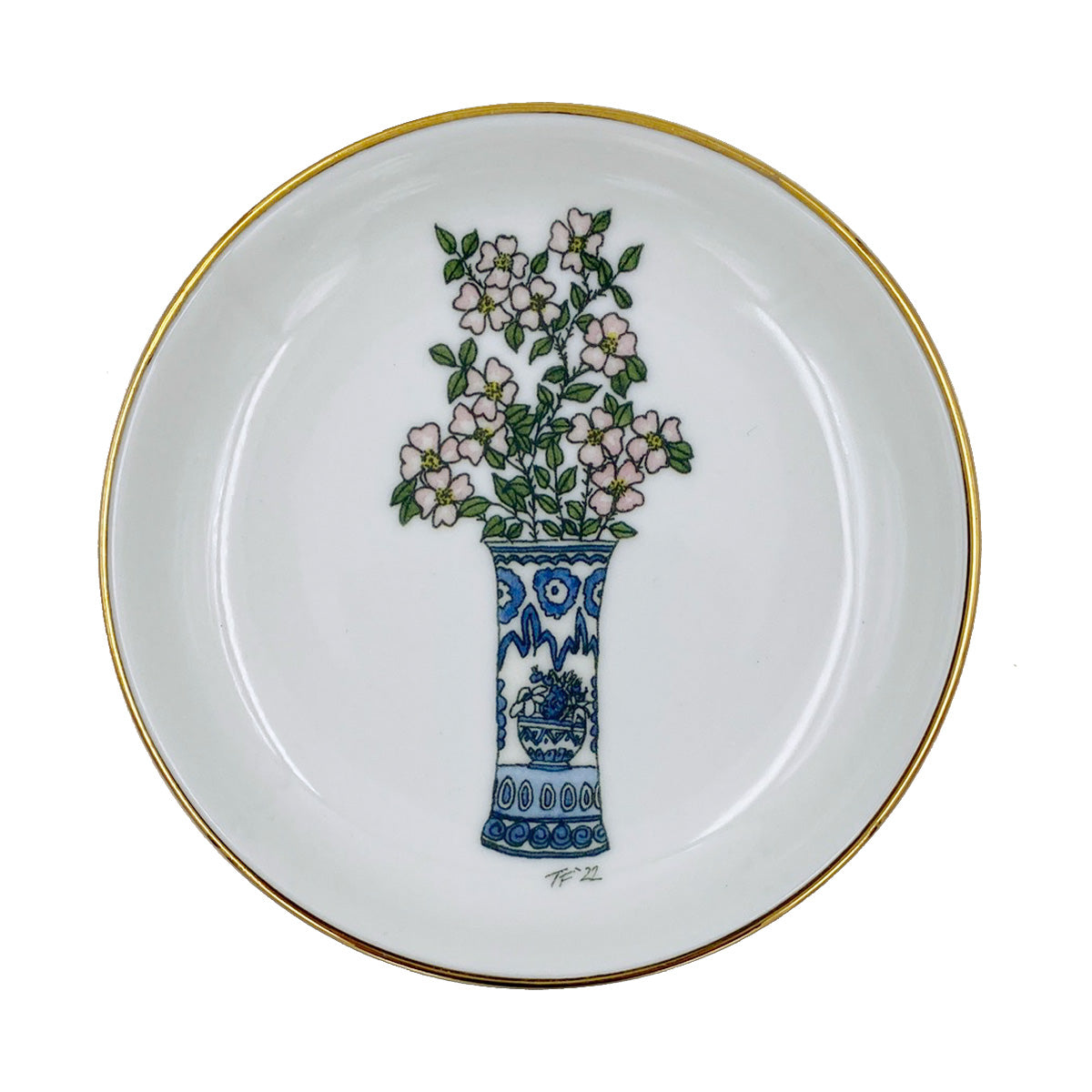 RDBT 011 - A Flower in a Delft Vase