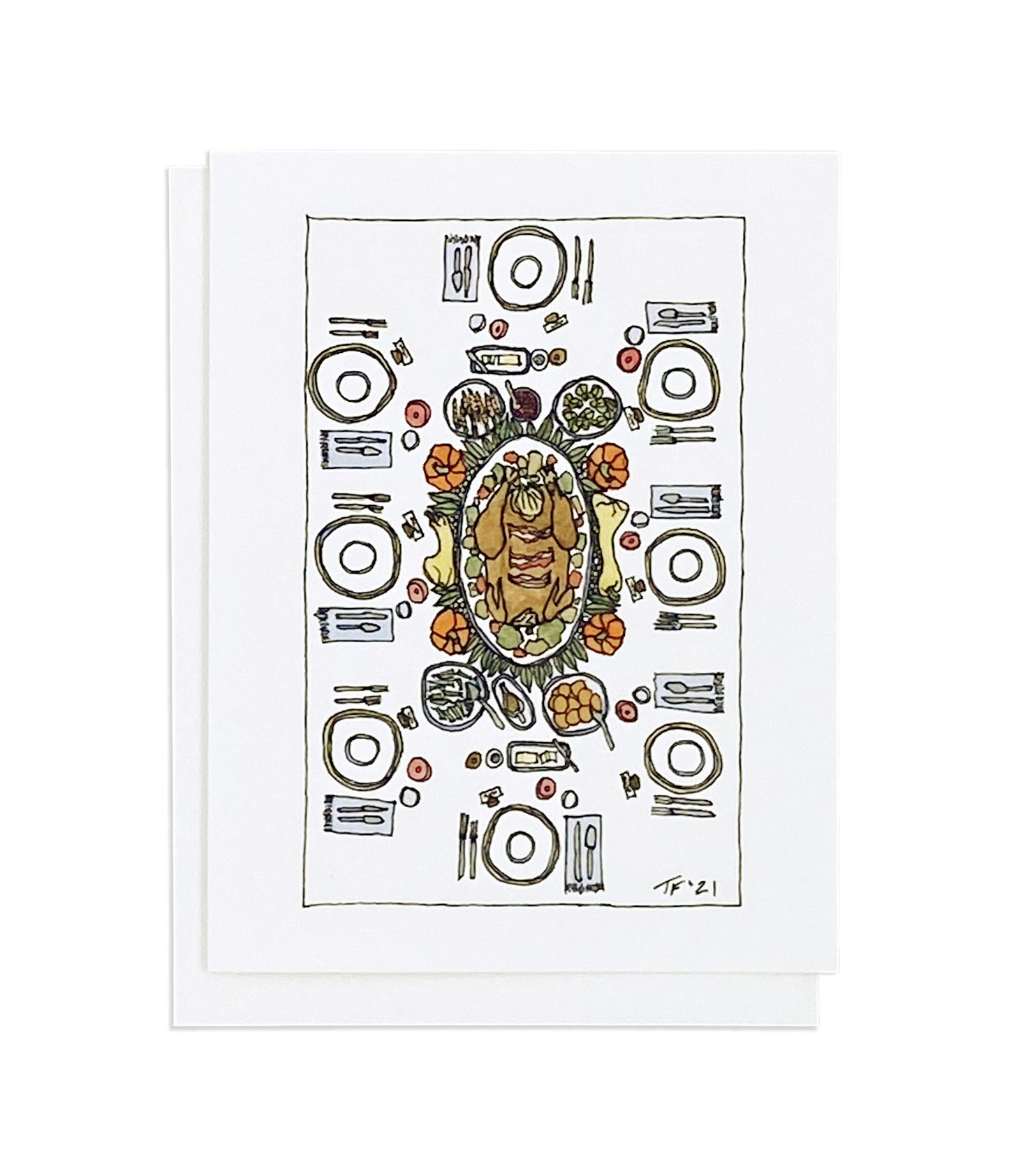 TG 001 - Thanksgiving Table