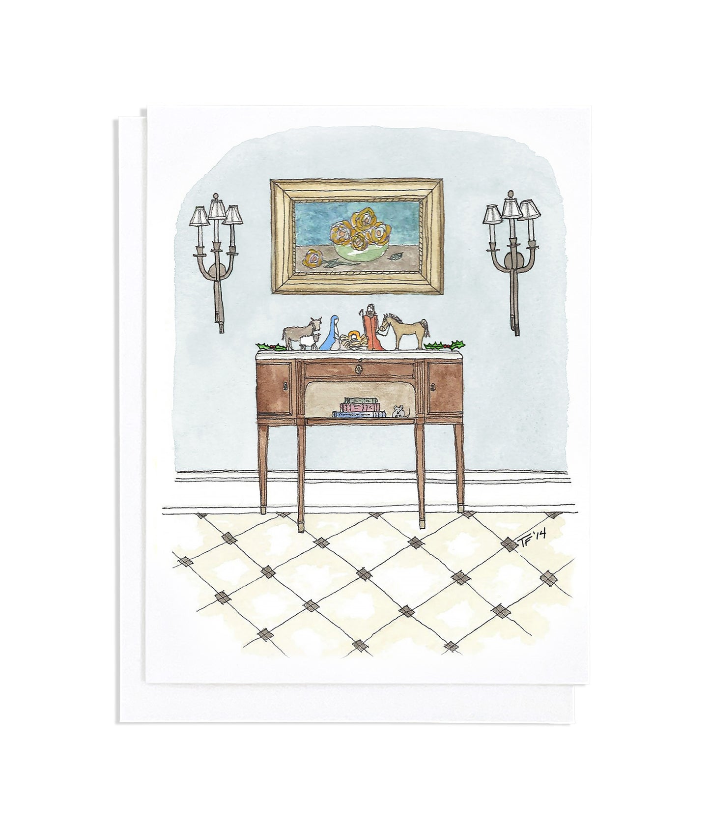 CS 002 - Blue Nativity