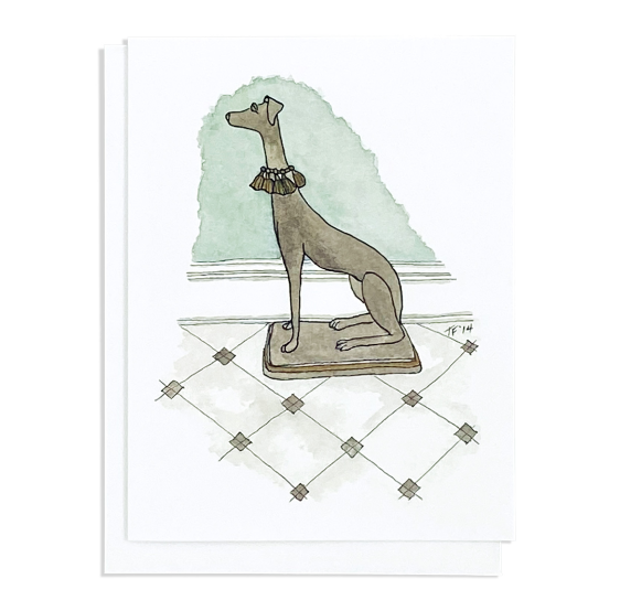 DG 002 - The Whippet Statue
