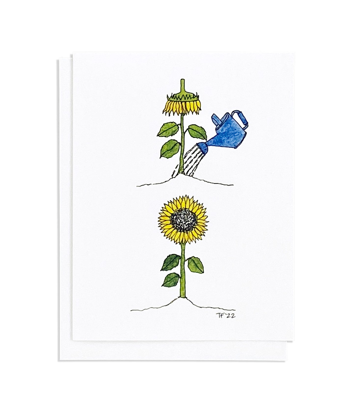 GW 001 - Get Well Sunflower