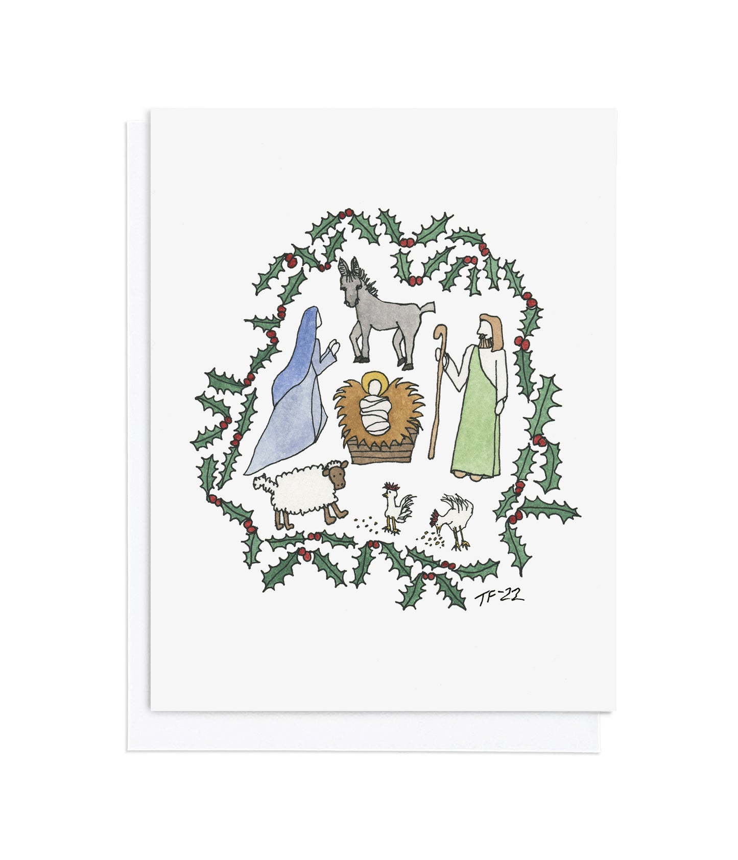 CS 013 - Nativity with a Donkey