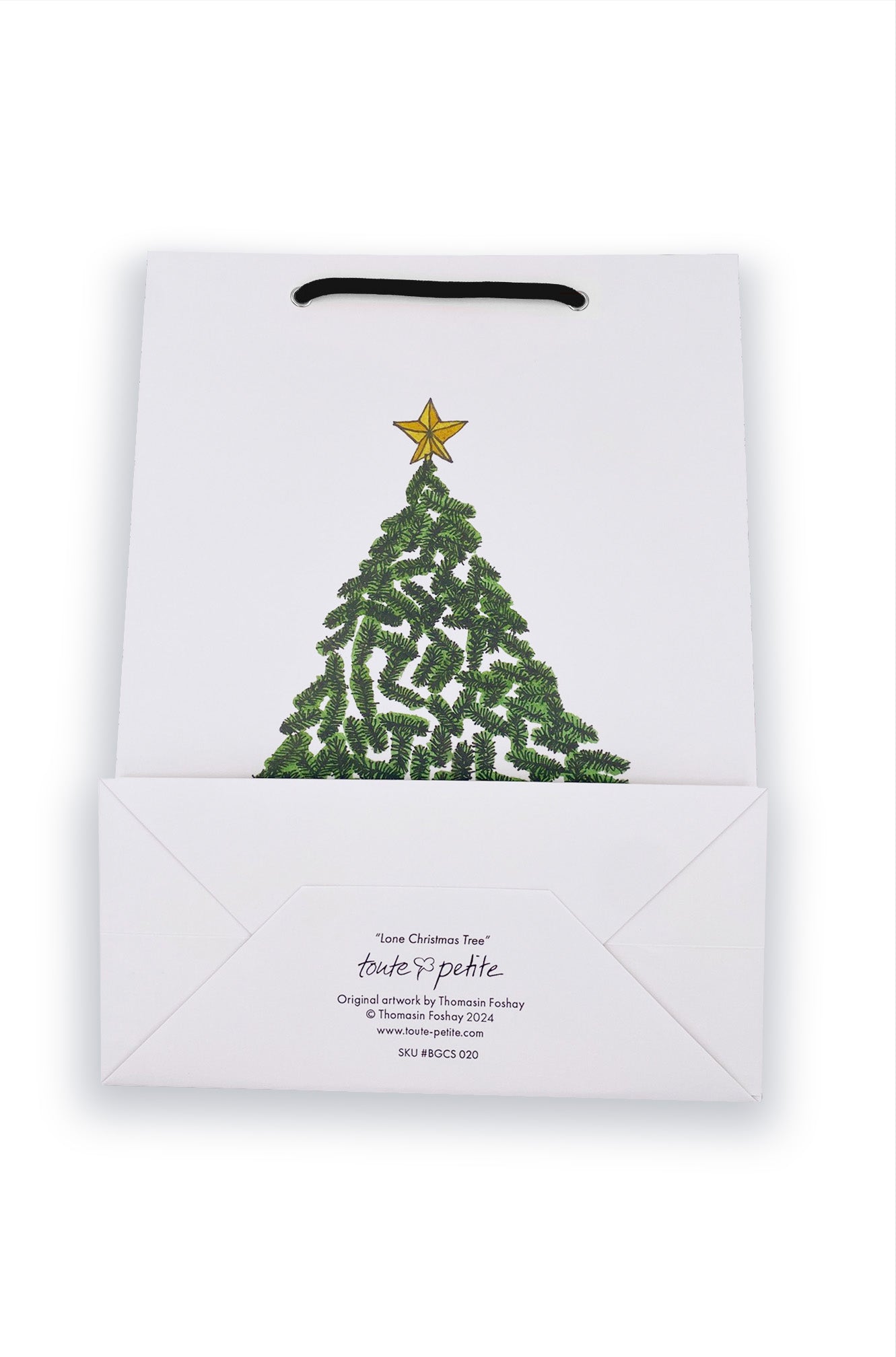 BGCS 020 LoneChristmasTree; Rope: RD (Red)