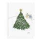 CS 022 - Lone Christmas Tree and Nativity