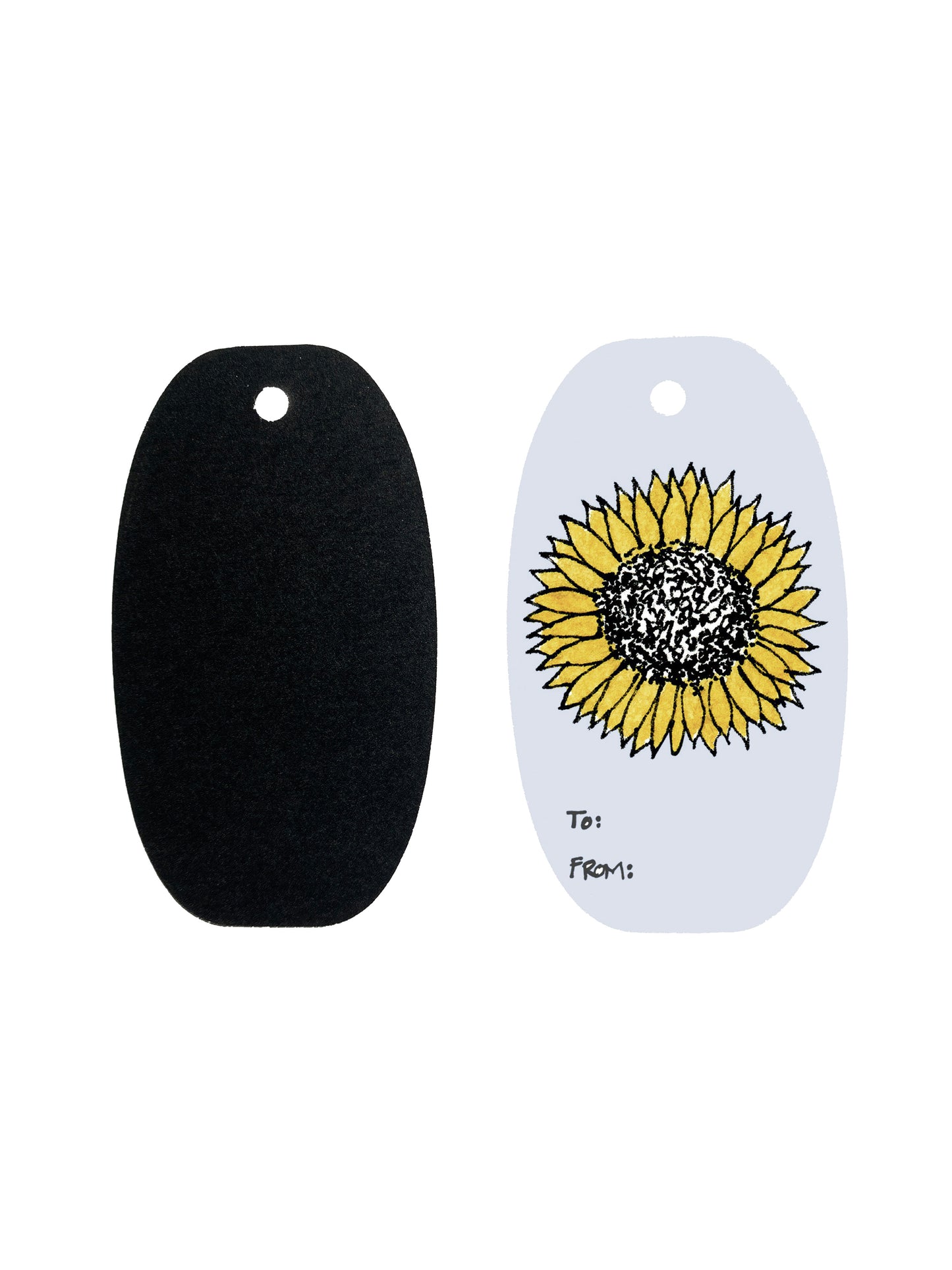GTBT 012 Gift Tag Sunflower