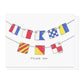 OC 020 Thank you in Nautical Flags