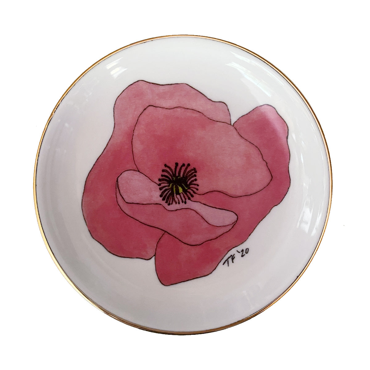 RDBT 008 Poppy Ring Dish